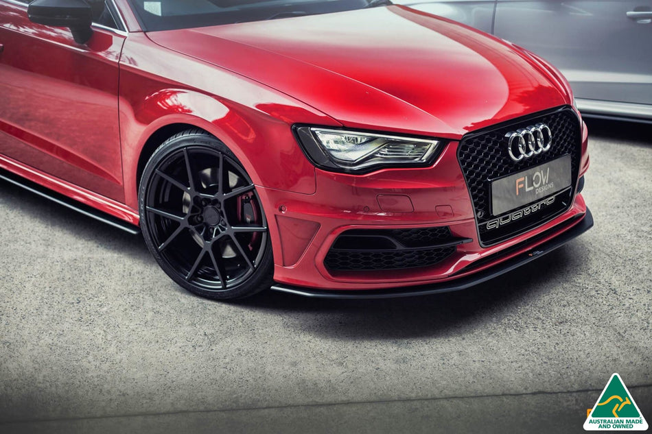 Buy Audi S3 8V PFL Sportback Front Splitter | Flow Designs Australia