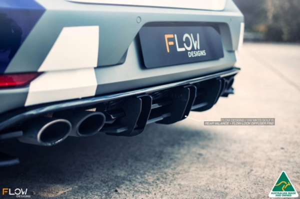Flow Designs | MK7.5 Golf R Flow-Lock Rear Diffuser
