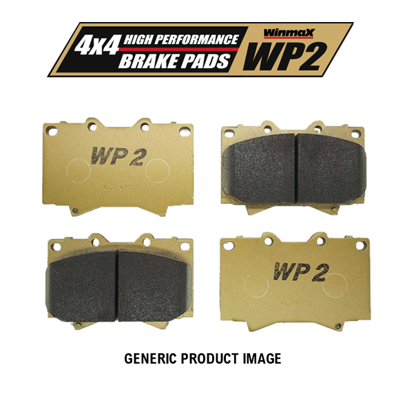 WinmaX WP2 4x4 Heavy Duty Brake Pads Toyota Hilux