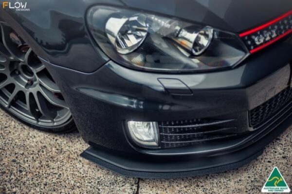 Flow Designs | MK6 Golf GTI Front Lip Splitter Extensions (Pair)