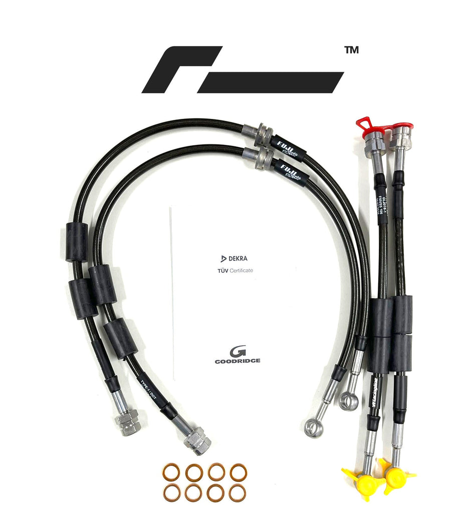 Racingline Braided Brake Line Kit – MQB, MK7 [VWR69G7KIT]